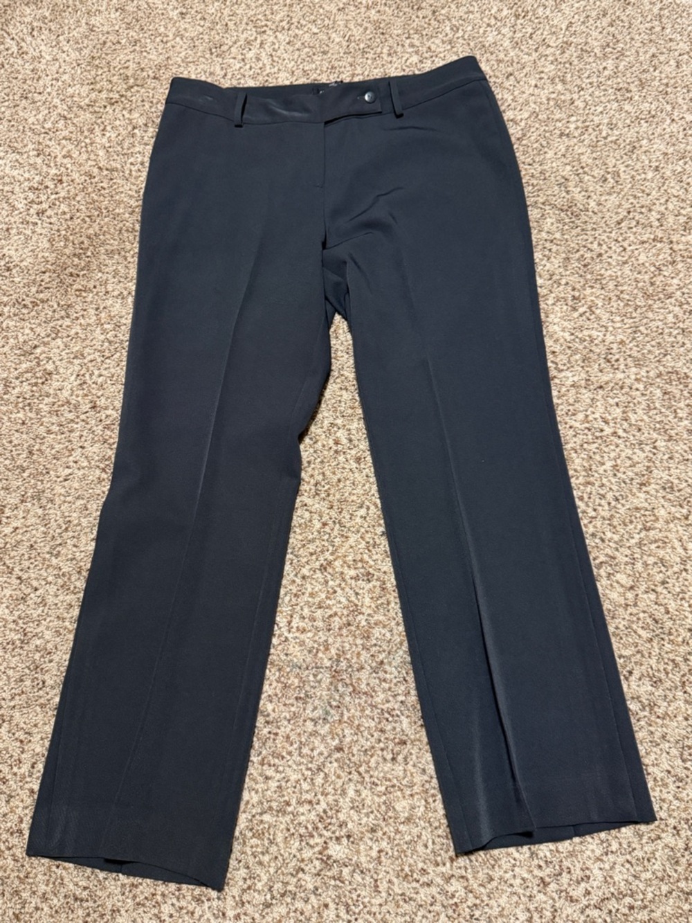 ALYN PAIGE New York Black Straight Leg Dress Pants Trousers Womens size 9/ 10